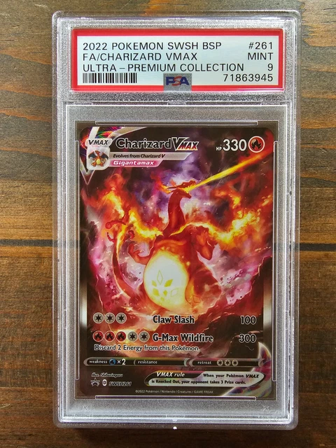 POKEMON SWSH ULTRA Premium Collection Promo Charizard VMAX SWSH261 PSA ...