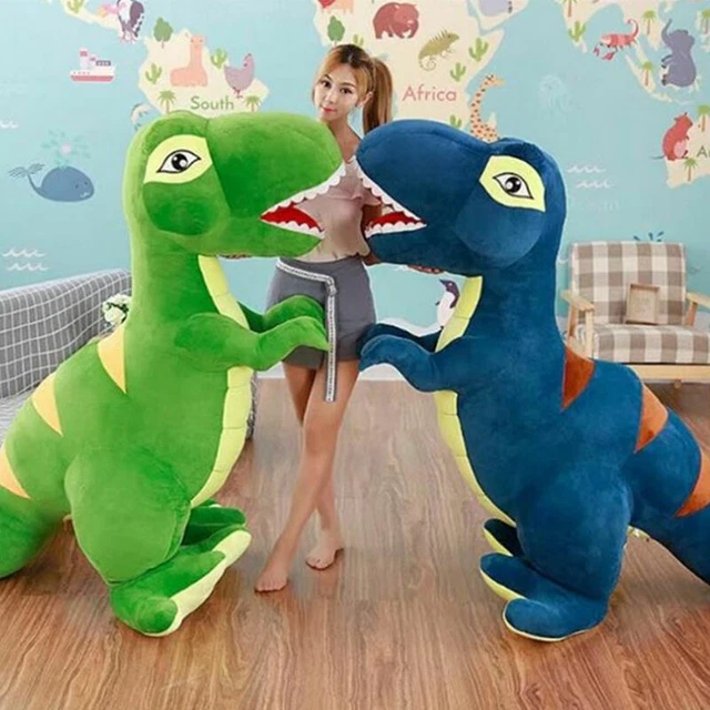 GIANT DINOSAURS REX Plush Toy Cuddly Stuffed Animal Doll Pillow ...