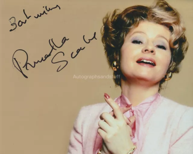 Prunella Scales Hand Signed 8x10 Photo, Autograph, Fawlty Towers Sybil (B)