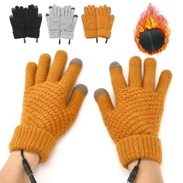 tactile Mitaine électrique d'hiver Doigt complet plus chaud Gants chauffants