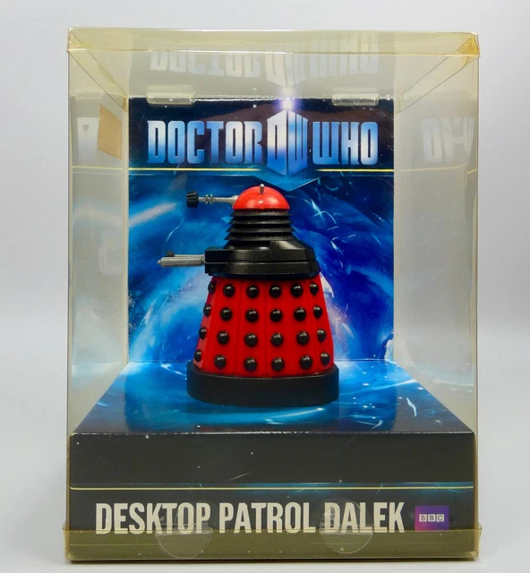 DOCTOR WHO DESKTOP Patrol Dalek Toy - Dalek Figure - New in Box £31.95 ...