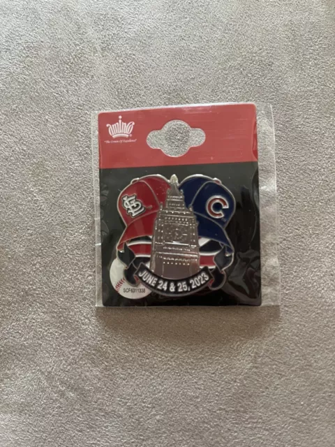 MLB St Louis Cardinals Vs Chicago Cubs London Series Pin 6/24/23-6/25/23