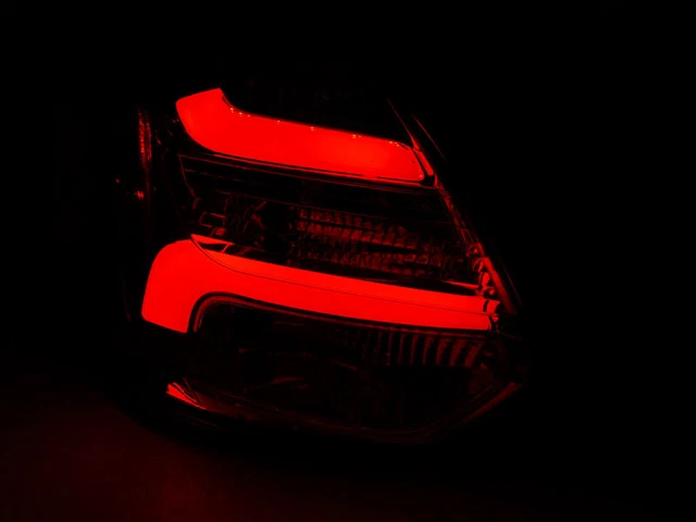 LED zadnje luči per Ford Focus 3 2011-2014 Hatchback črna dinamična smerna signa