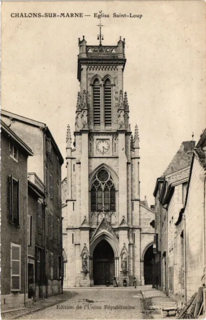 CPA AK CHALONS-sur-MARNE - Church of St-LOUP (363487)