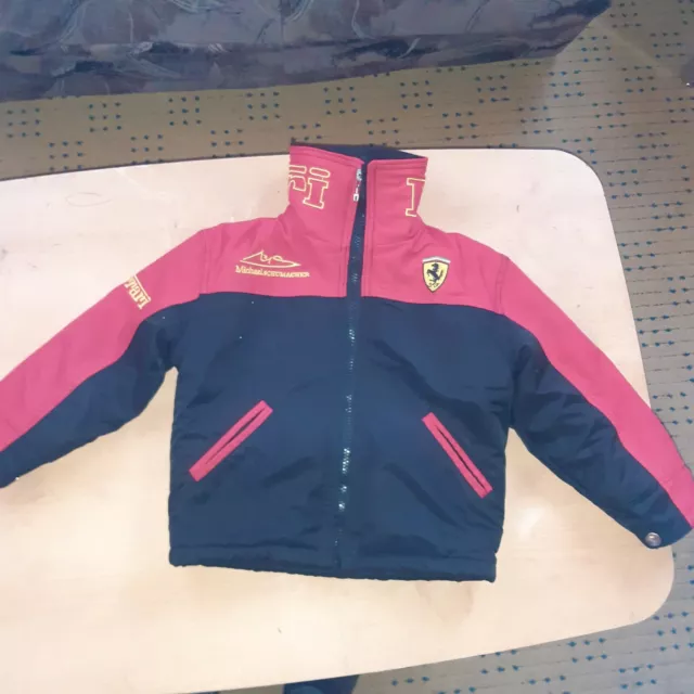 Michael Schumacher Original Kinder Jacke Größe 92 (neu)