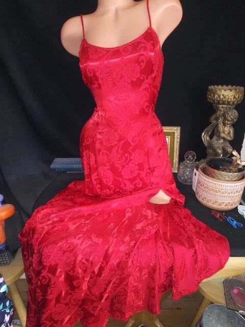 Gunne Sax Dress Jessica McClintock Jacquard Long Party Dress