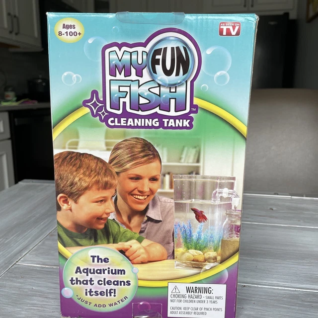 Self Cleaning Aquarium My Fun FISH TANK Complete Light-Small Fish Tank NEW ITEM 4