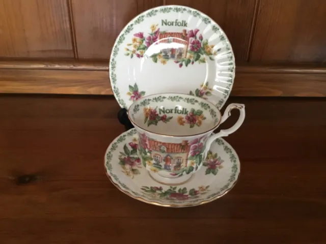 Royal Albert Country Cottage Series Norfolk Trio