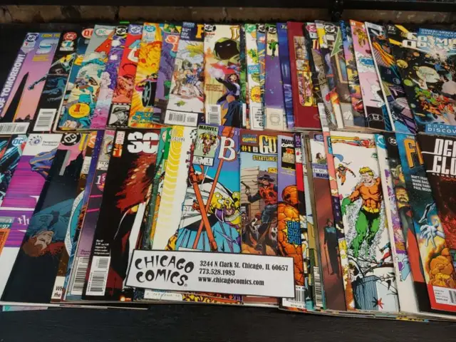 50 Assorted #1 Issue Comic Books!! Bulk Box of Random Comics Lot VG-VF