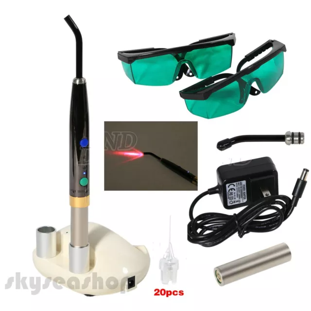 Dental Diode Laser System Wireless laser Pen soft tissue Perio Endo Surgical RJG