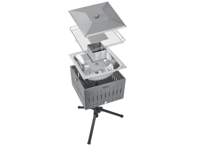 FLORABEST® Holzkohlegrill  mit Aktivbelüftung FLG 40 A1 NEU/OVP #
