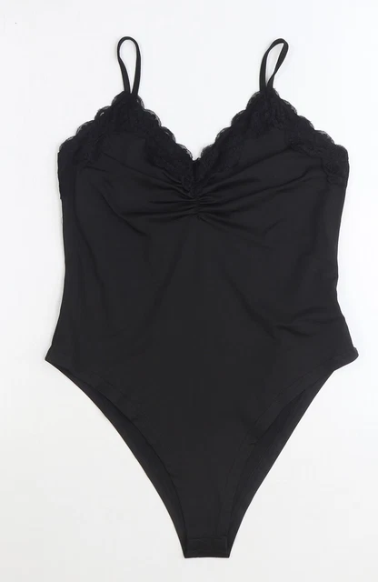 Body da donna nero poliestere SheIn taglia L a scatto