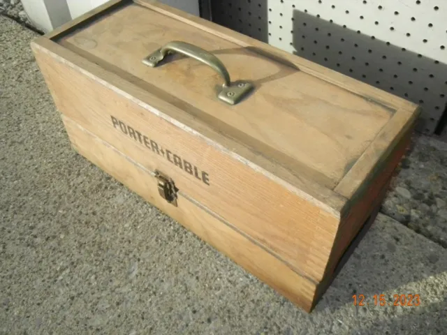 Wooden Case For Porter Cable 25Th Anniversary 505 Sheet Sander