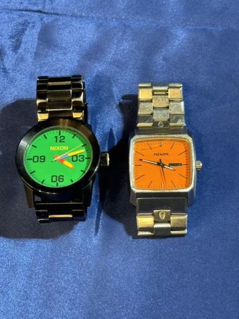 NIXON THE TIME Teller Men s Watch A1193145 00 39.00 PicClick