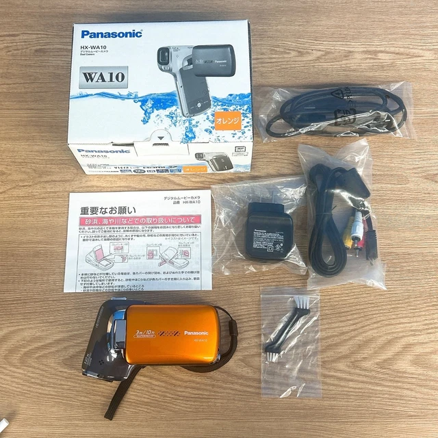 L2369】 Panasonic HX-WA10 オレンジ パナソニック 概要 デジタル