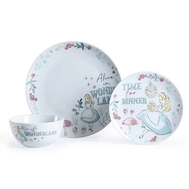 alice in wonderland dinner set