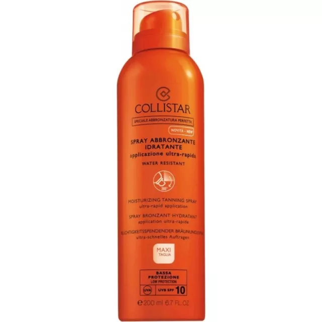 COLLISTAR Spray Tanning Moisturizer With Ultra Rapid Application SPF 10 200 ml