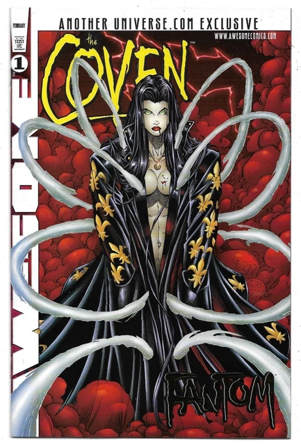 The Coven Fantom #1 Another Universe.Com Exclusive FN/VFN (1998) Awesome Comics