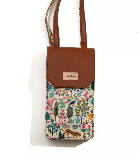 Pinaken Paon Jardin Portable Sac Bandoulière Avec Multicolore Pour Femme Imprimé