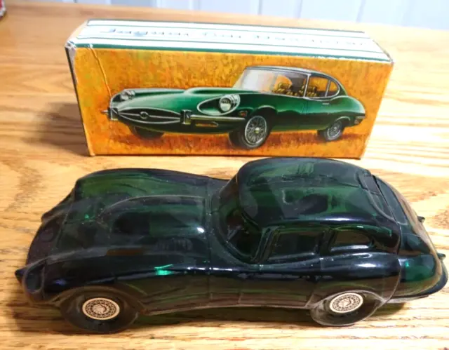 Vintage Avon Jaguar Car Decanter Wild Country After Shave 5oz - Full