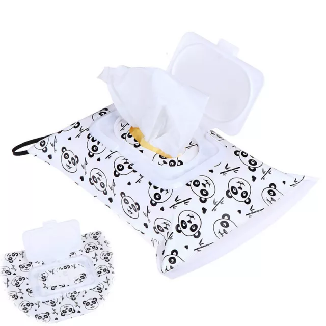 Easy-carry Carrying Case Cosmetic Pouch Clutch Eco-friendly Wet Wipes Bag