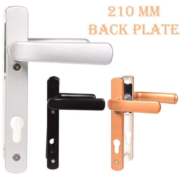 UPVC Door Handle Avocet Pioneer Sprung 92mm PZ Double Glazing Pair Set Patio PVC