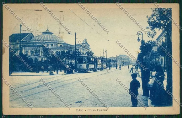 Bari Città Tram cartolina QQ4541