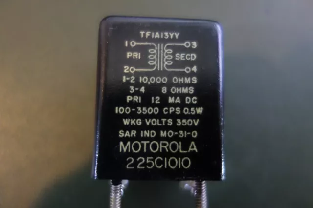 Triad 10K Ohm-8 Ohm 12MA Transformer Motorola 225C1010