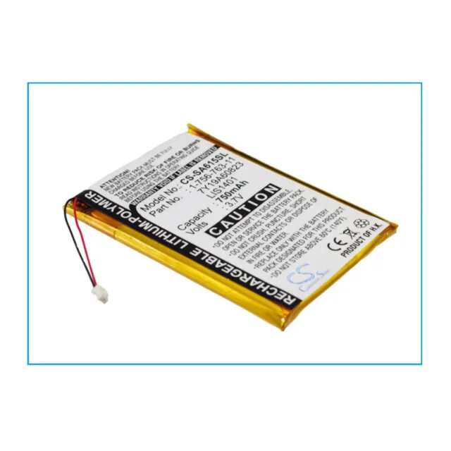 750mAh Battery For Sony NWZ-S716FRNC NWZ-S638FRED MP3/4