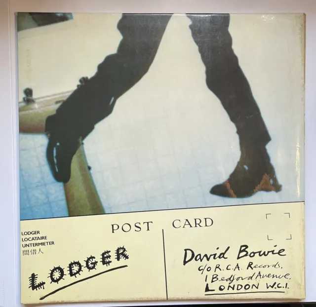 david bowie lodger vinyl lp 1st Uk press