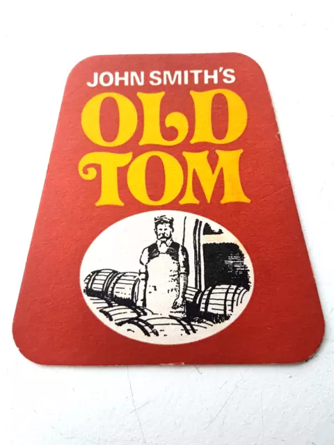 Vintage JOHN SMITH'S - Bitter ...  Cat No'64 Beer mat / Coaster