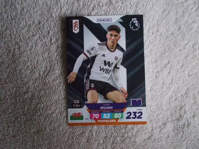 Panini Adrenalyn XL 23 Plus ""Harry Wilson"" #166 Fulham FC Sammelkarte