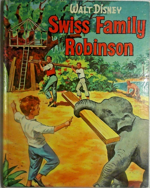 1961 HB WALT Disney Swiss Family Robinson Joann Wyss Memling Gillin £15 ...