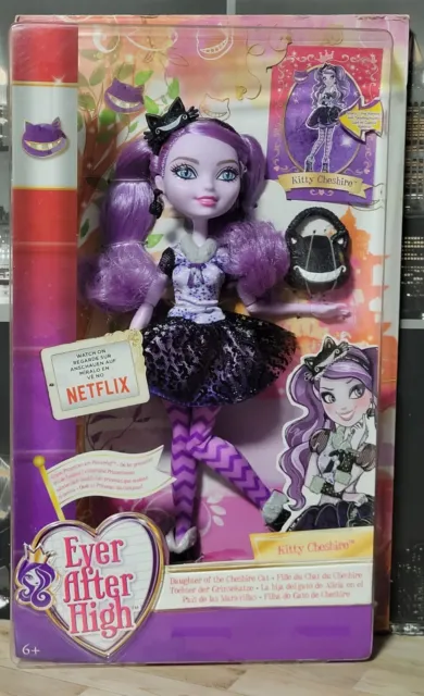 2016 Ever After High KITTY CHESHIRE Doll - NRFB