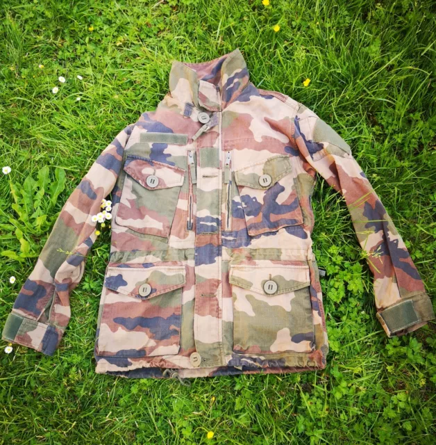 VESTE F LIN T3 treillis SAGEM taille 88 96M original rip stop