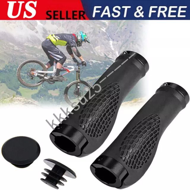 Soft Bike Bicycle Handle bar Grips MTB BMX Cycle Road Mountain Scooter Hand Grip