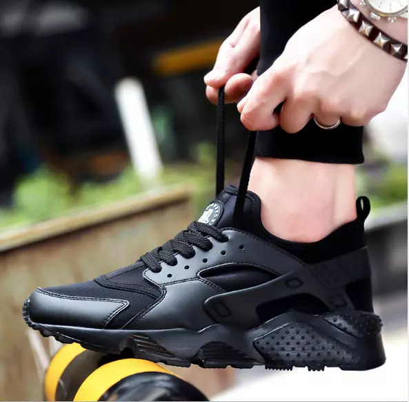 Air Huaraches Men Comfortable City Running Trainers Sneakers Triple Shoes I1