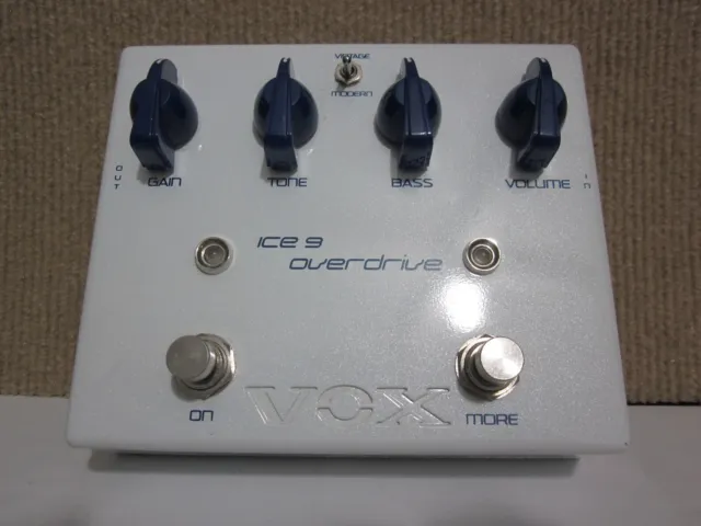 VOX ICE 9 Joe Satriani Signature Overdrive Effects Pedal JS-OD 