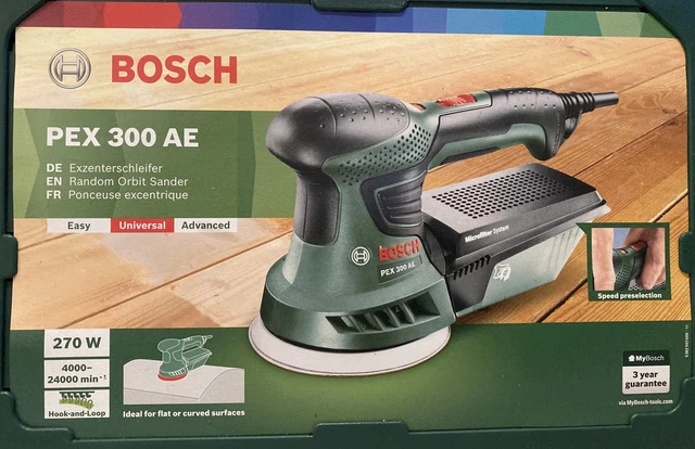 BOSCH PEX 300 AE Random Orbit Sander £40.00 - PicClick UK