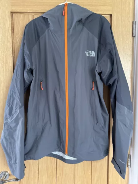 The North Face Men's Jacket - Grey / Orange - Medium - Excellent Condition