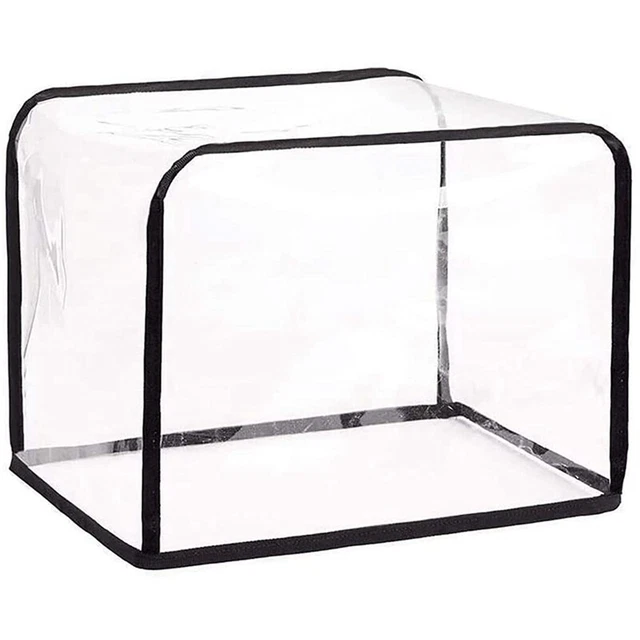 Toaster Oven Dust Cover Kitchen Appliance Cover Transparent Breakfast Machine h