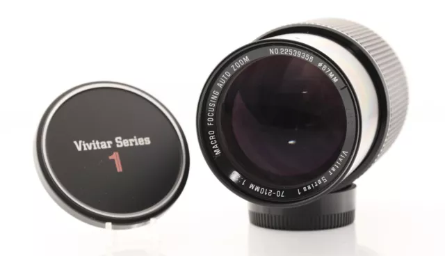 Vivitar Series 1 Macro-Focusing 70-210mm f/3.5 Zoom Lens - Nikon F AI Mount