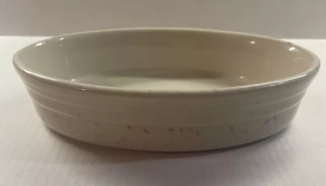 Roseville Spongeware Pottery by Gerald E. Henn Oval Dish/Bowl 10x7"