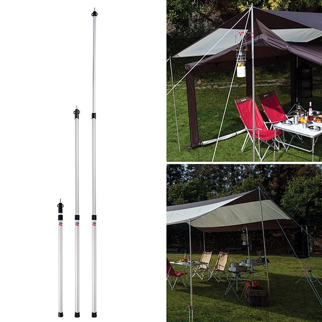 Aufstellstangen Teleskopstangen Zeltstangen Sonnensegel Stange Aluminium I2X3