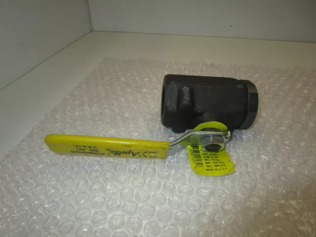 Apollo 73A10401A Carbon Steel Fire Safe Plumbing Fittings Ball Valve Lever 3/4"