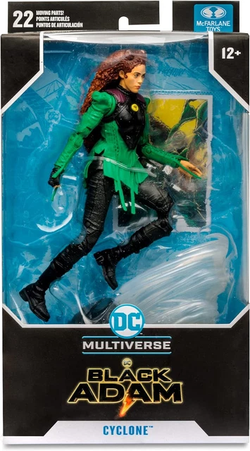MCFARLANE DC MULTIVERSE Black Adam Movie - Cyclone 7 Inch Scale Action ...