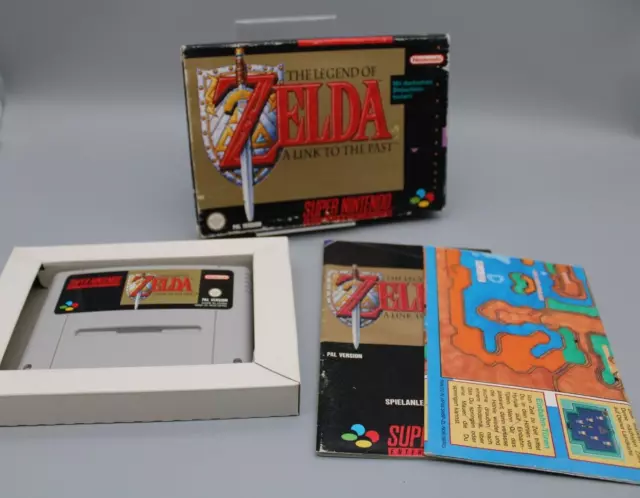 The Legend of Zelda: A Link to the Past (Super Nintendo, 1992) | OVP MIT ANLEIT.
