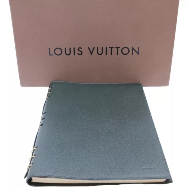Louis Vuitton Authentic Damier AZUR Agenda fonctionnel PM Diary cover Auth  LV
