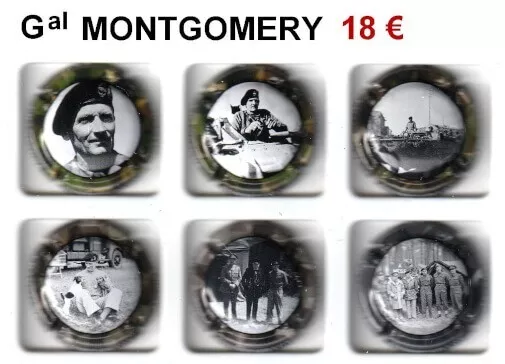 capsules de champagne SONNET GILLOT  "Général MONTGOMERY"