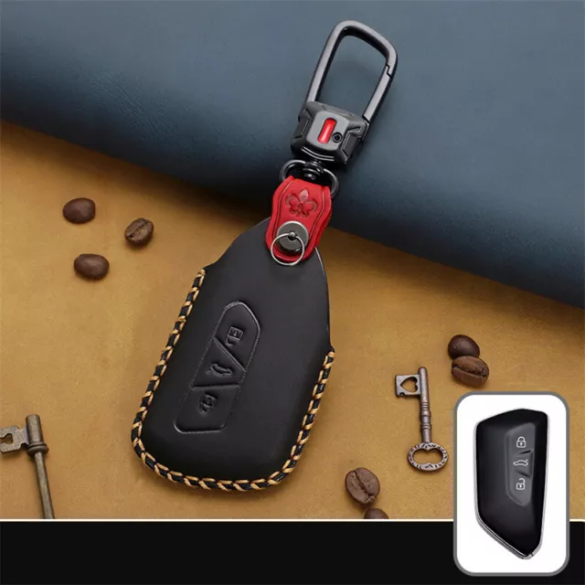Remote Key Fob Case Cover Keychain Holder Shell Skin Frame For VW Golf MK8 2020